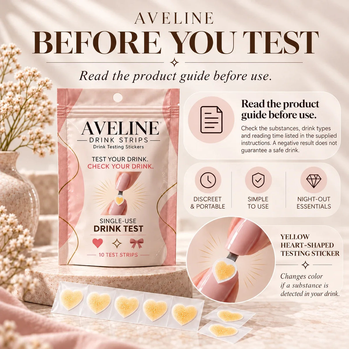 Aveline Drink Testing Stickers gallery-2